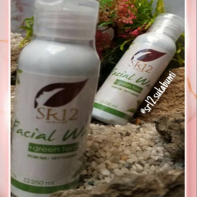 Facial wash green tea