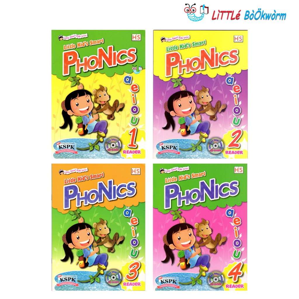 Little kid's Smart Phonics Reader 1 - 4