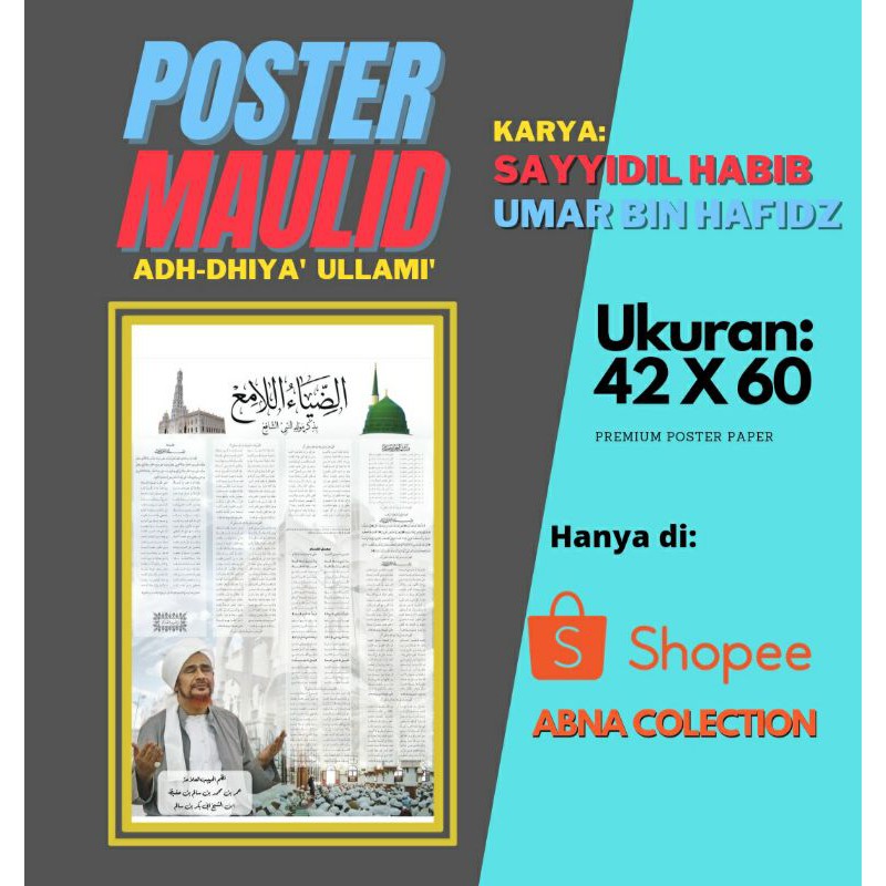POSTER MAULID HABIB UMAR