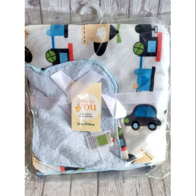 Selimut bayi carter bahan halus