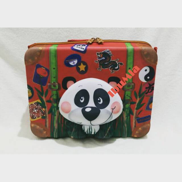 Okiedog Wildpack Suitcase Panda