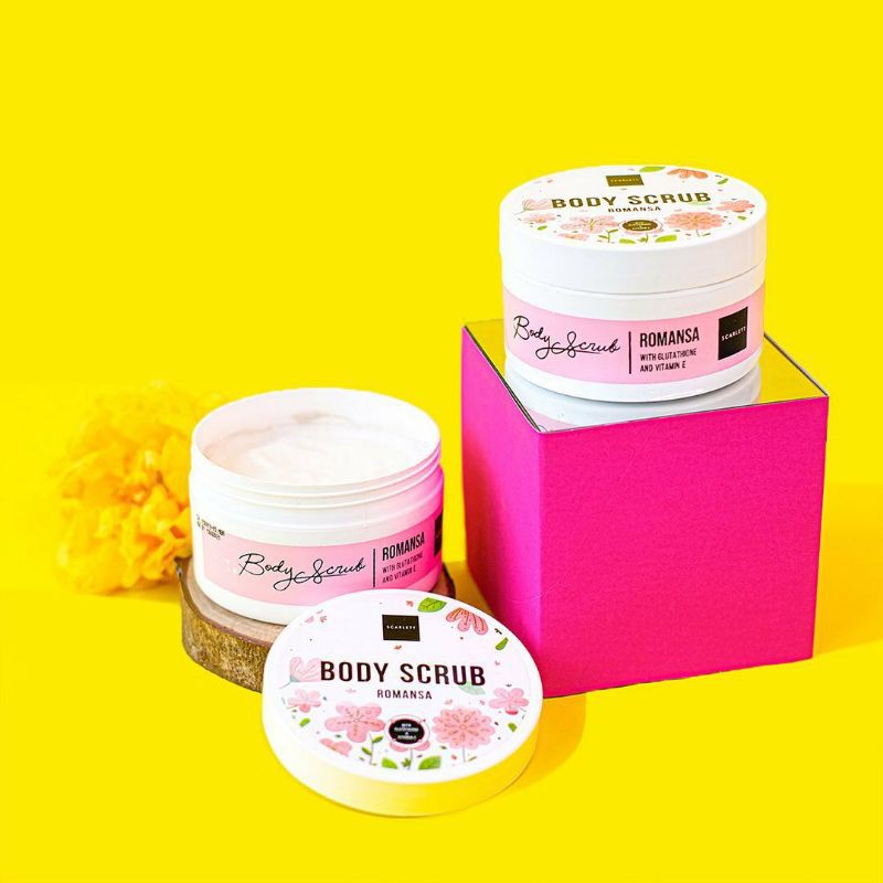 Scarlett Body Scrub Romansa