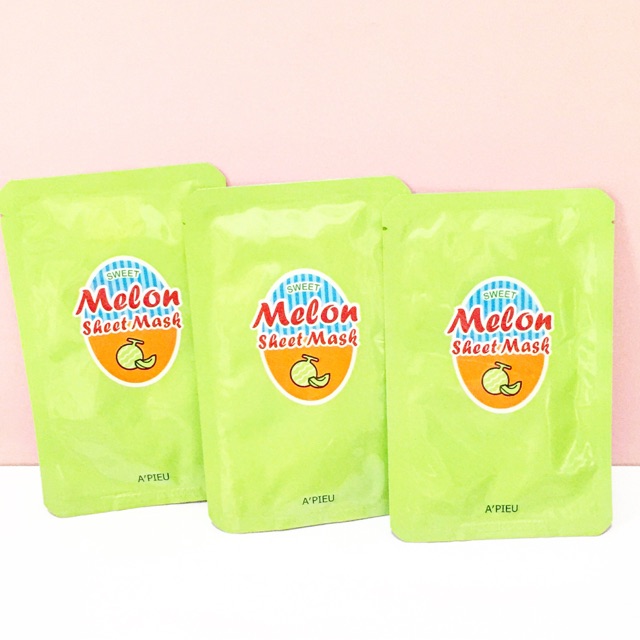 A'PIEU MELON MASK SHEET MASKER WAJAH