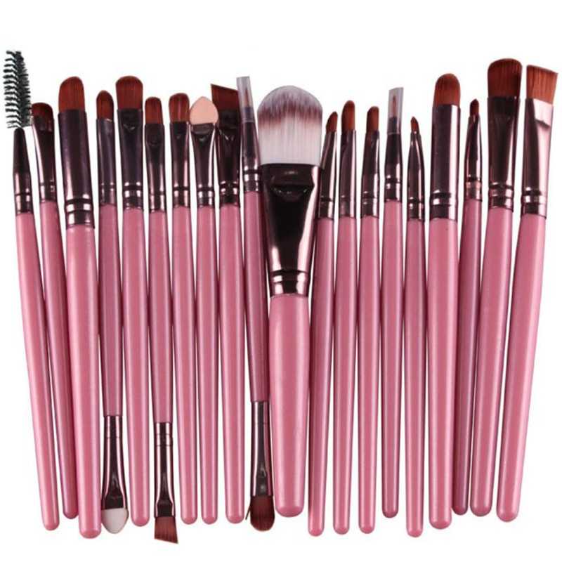 Marble Brush Make Up 20 Set