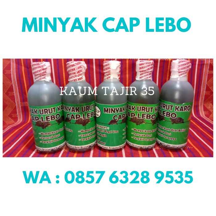 (COD) MINYA KARO CAP LEBO ASLI 3