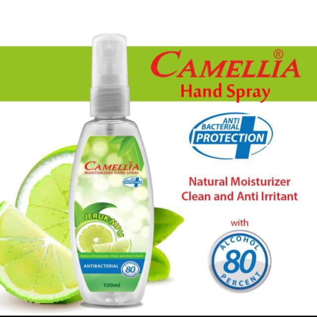 CAMELIA hand Spray with Moisturizing 100ml