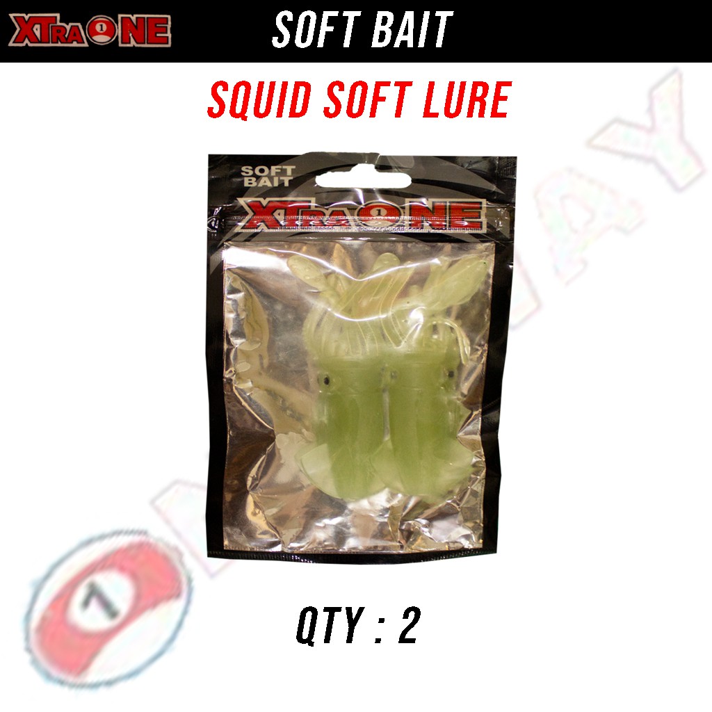 umpan pancing soft lure Xtraone Squid