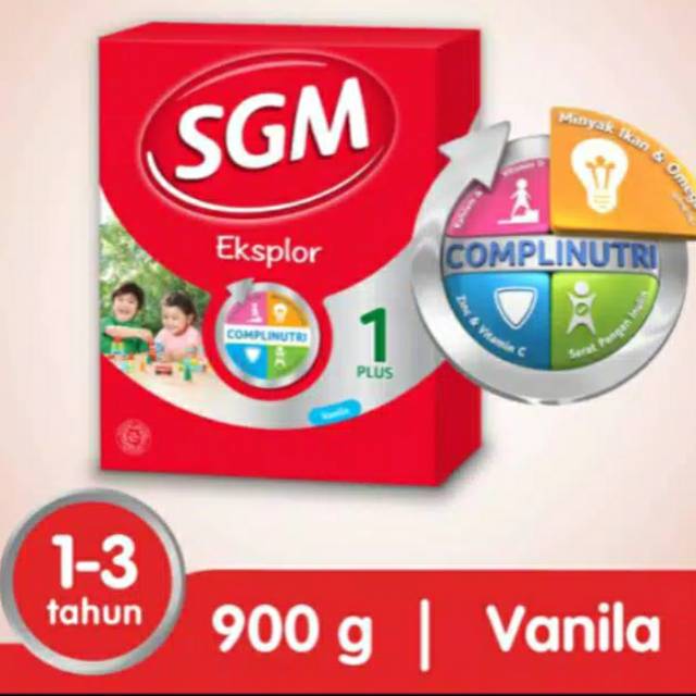 SGM 1 plus 900gr Vanila Dan Madu