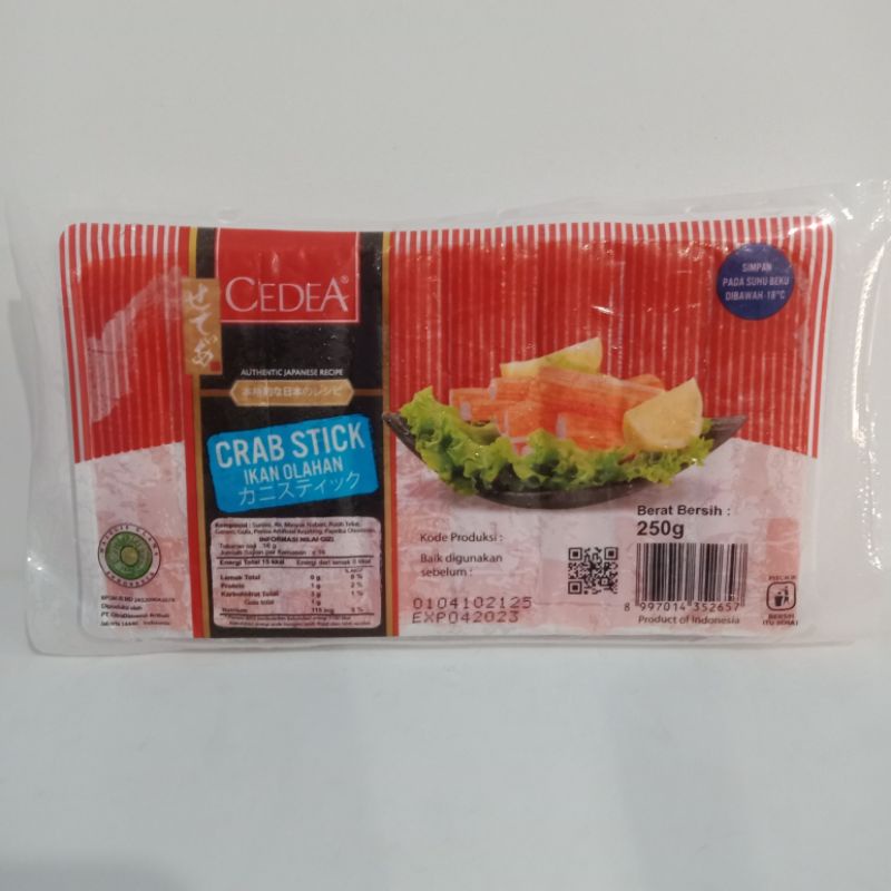 CEDEA CRAB STICK 250 GR