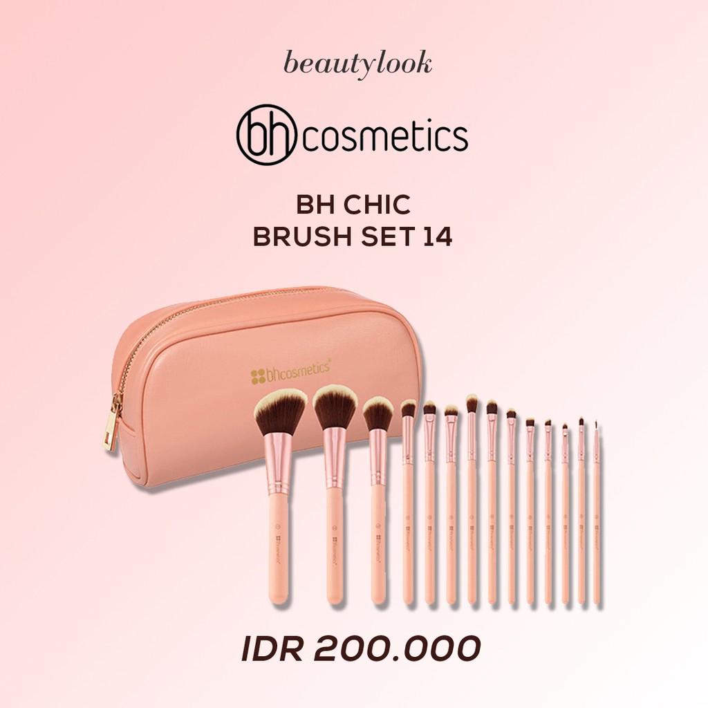 BH Cosmetics Chic Brush Set 14