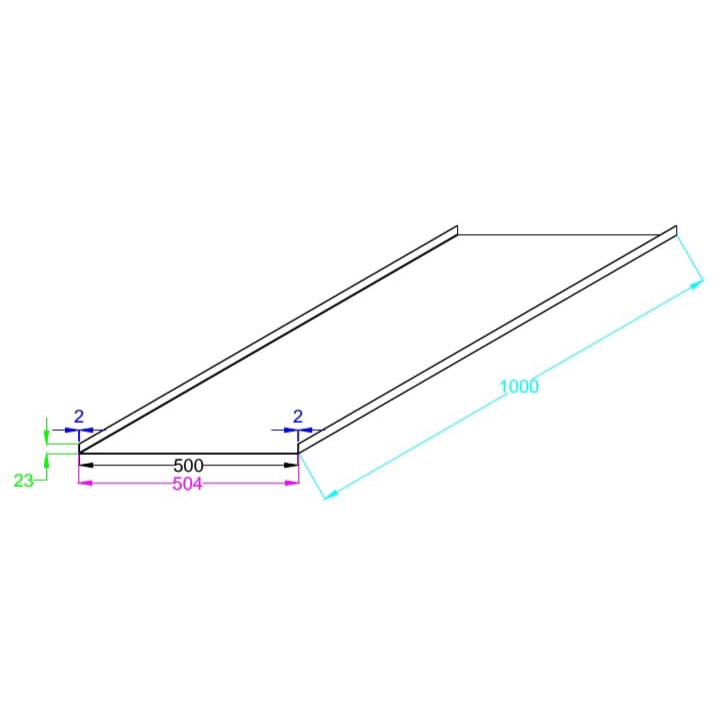 custom Rak Plat 2mm