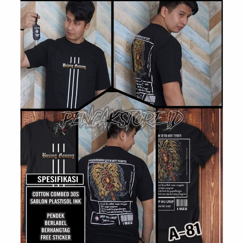 NEW KAOS BUJANG GANONG, CODE A-81