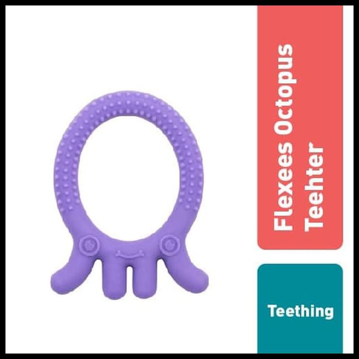 DR.BROWN'S "FLEXEES" FRIENDS OCTOPUS TEETHER - PURPLE