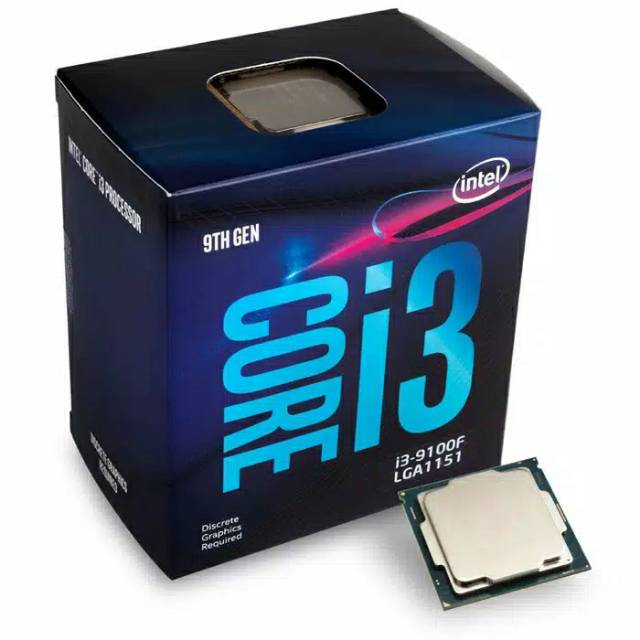 Intel core i3-9100F (Box) socket LGA 1151