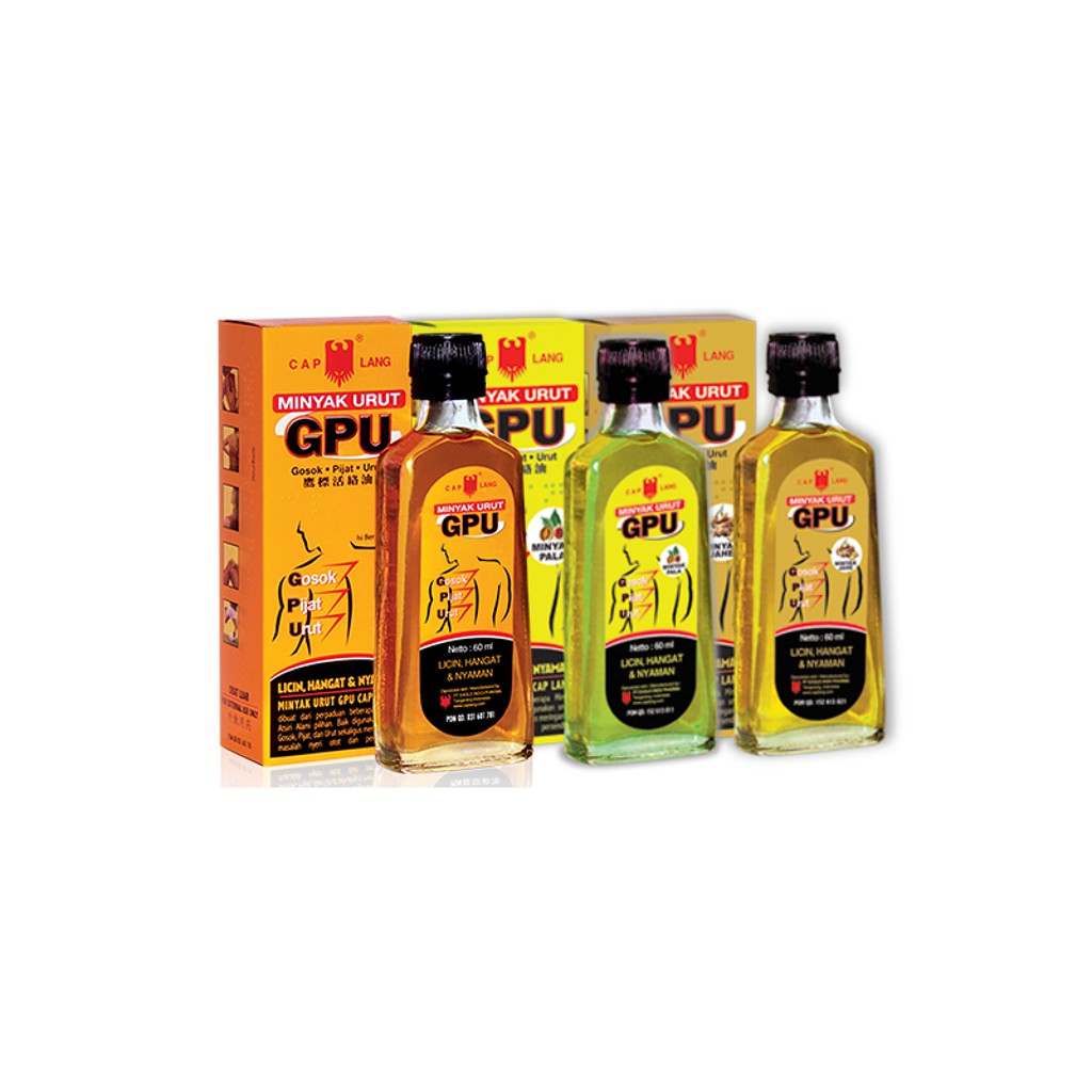 GPU Minyak Gosok dan Urut - 60 mL