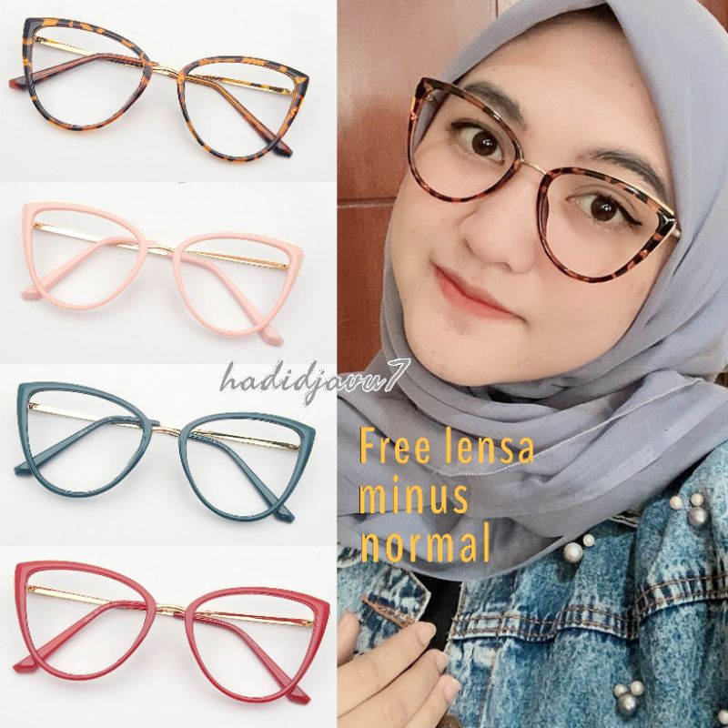( BISA COD ) FRAME KACAMATA WANITA