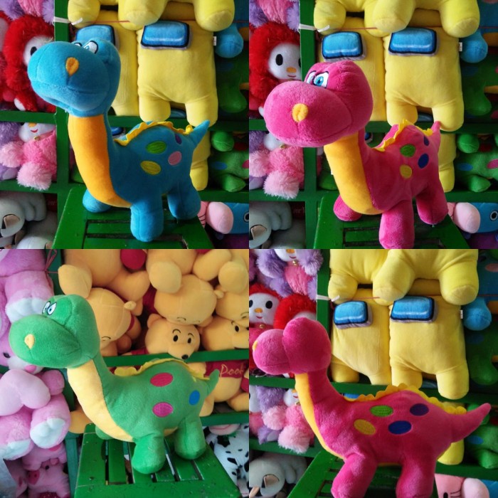 Boneka dinosaurus lucu murah