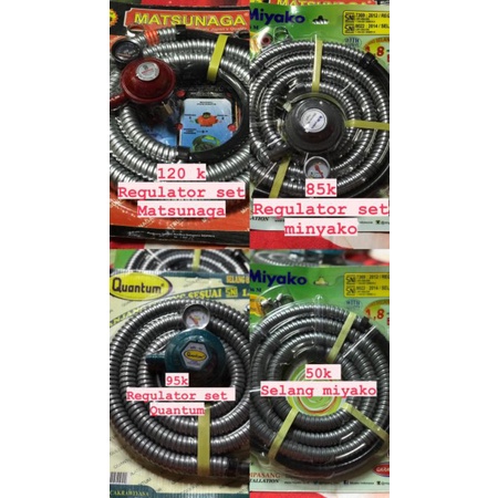 REGULATOR SET, SELANG REGULATOR