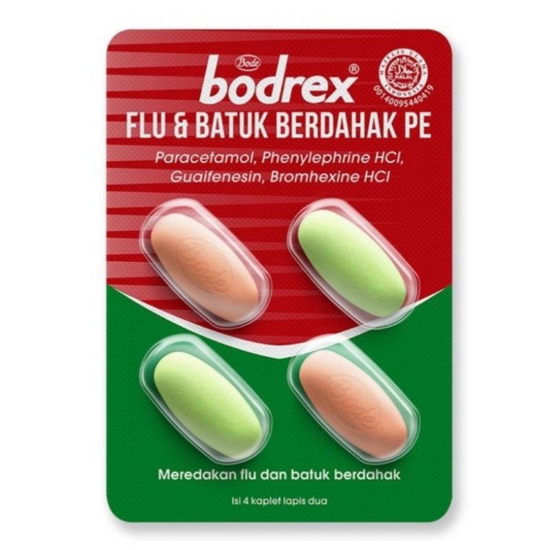 Bodrex F&B Berdahak PE Kaplet isi 4