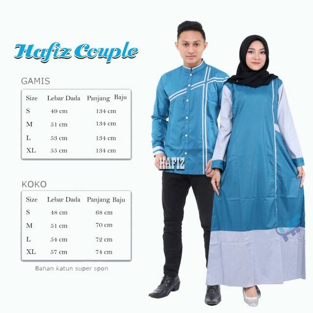 Gamis coupele hafiz