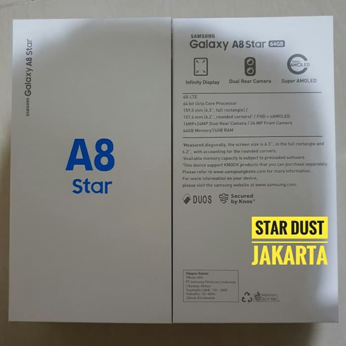 Dus box samsung galaxy A8 STAR