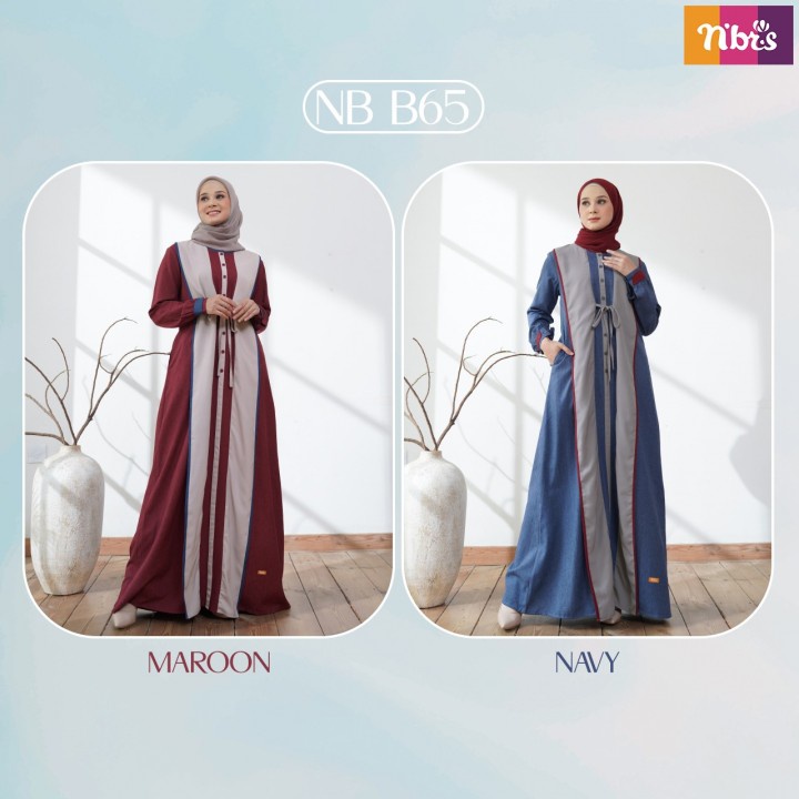 GAMIS NIBRAS NB B65 Gamis dewasa