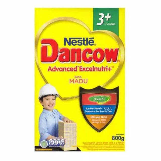 Dancow 3+ madu 800gram / elshopp20