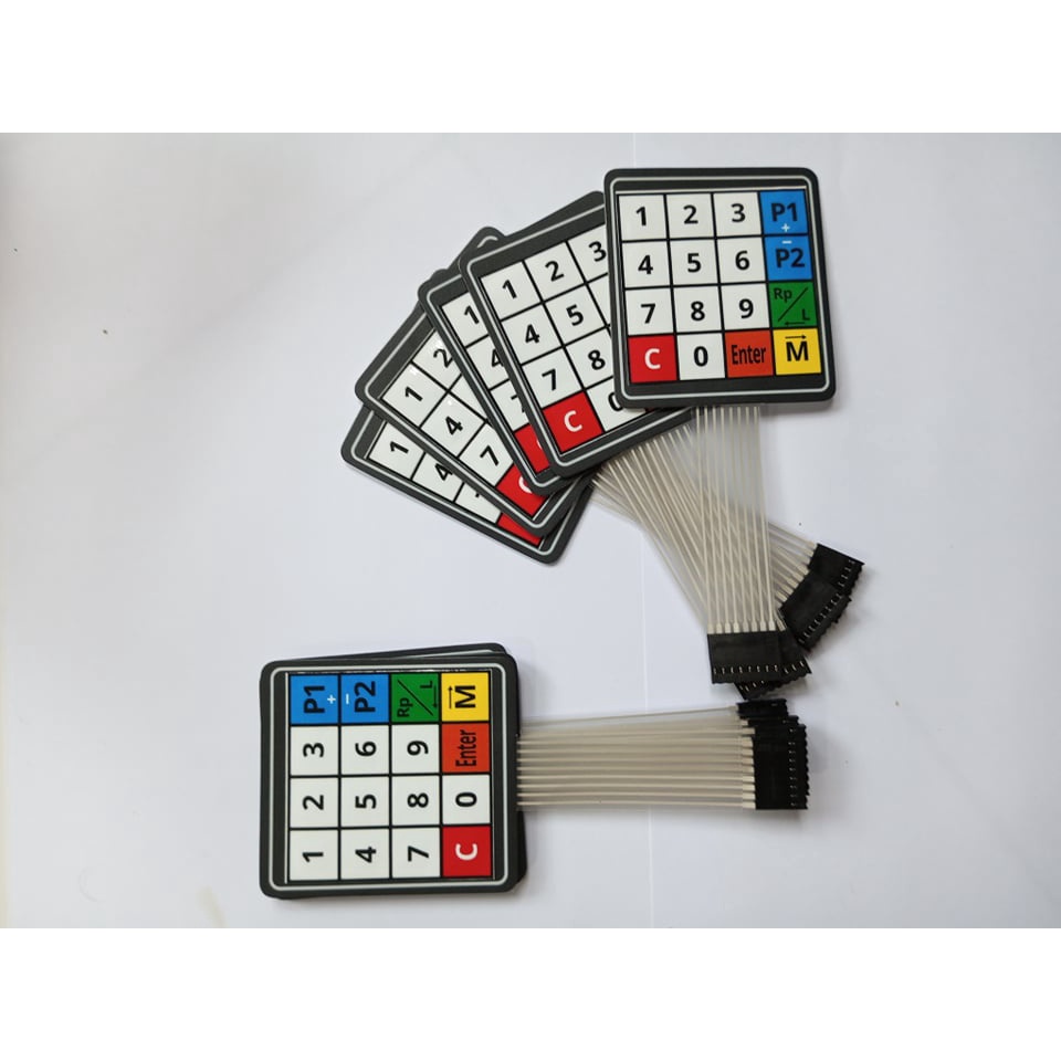 Keypad Pom Mini Membran Standar 4x4 Matrix Custom