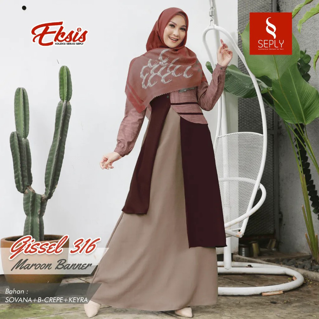 ⭐GISSEL 316 MAROON BANNER⭐