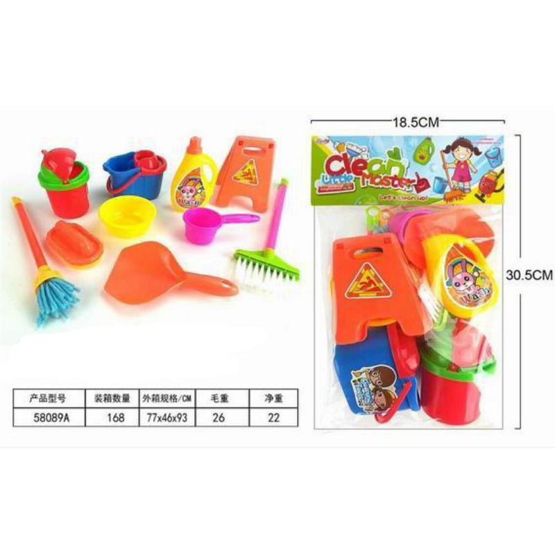 Mainan Little Clean master / cleaning set