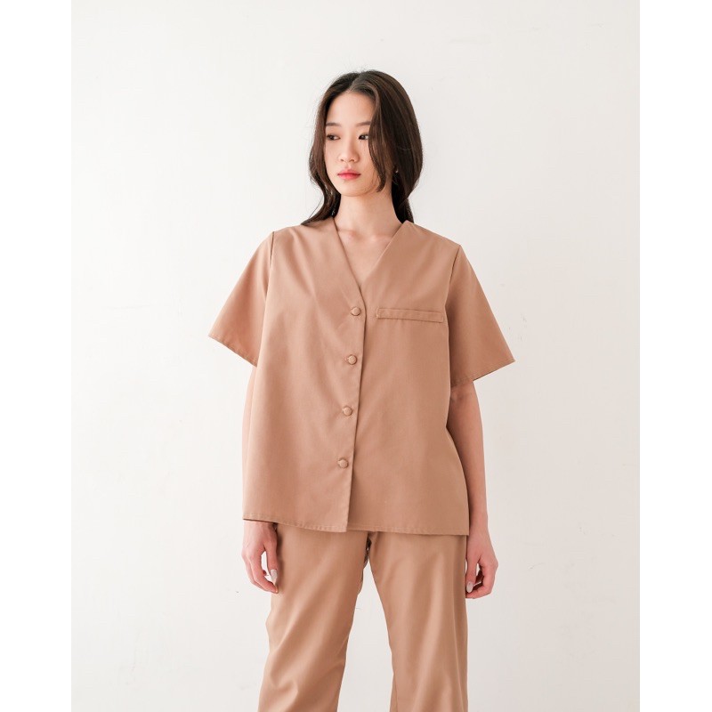 SUMI TOP (BROWN)