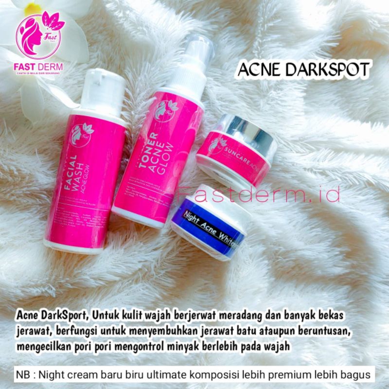 fast derm acne dark spot