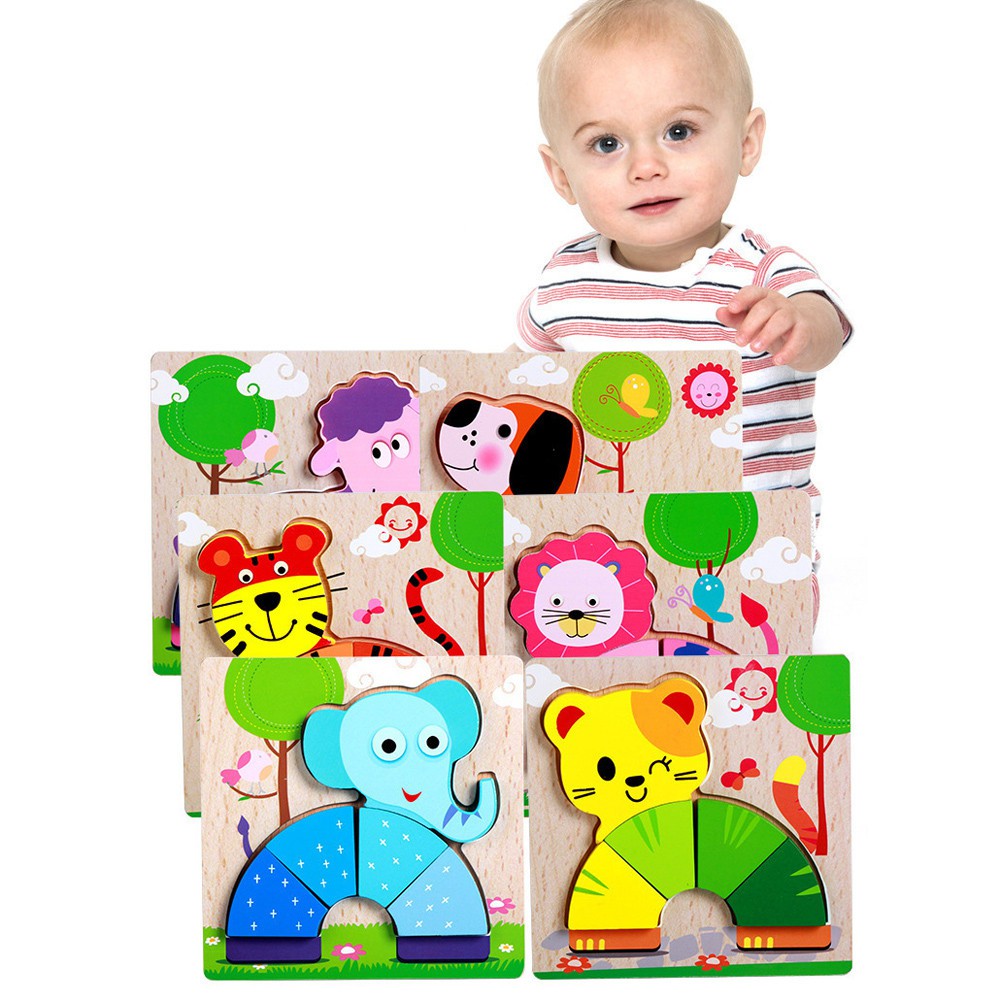 Mainan Edukasi Mini Puzzle Tebal