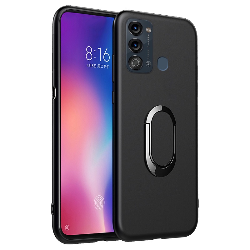 Case itel Vision 3 RING Bracket Magnetic Slim Matte Macaron Softcase