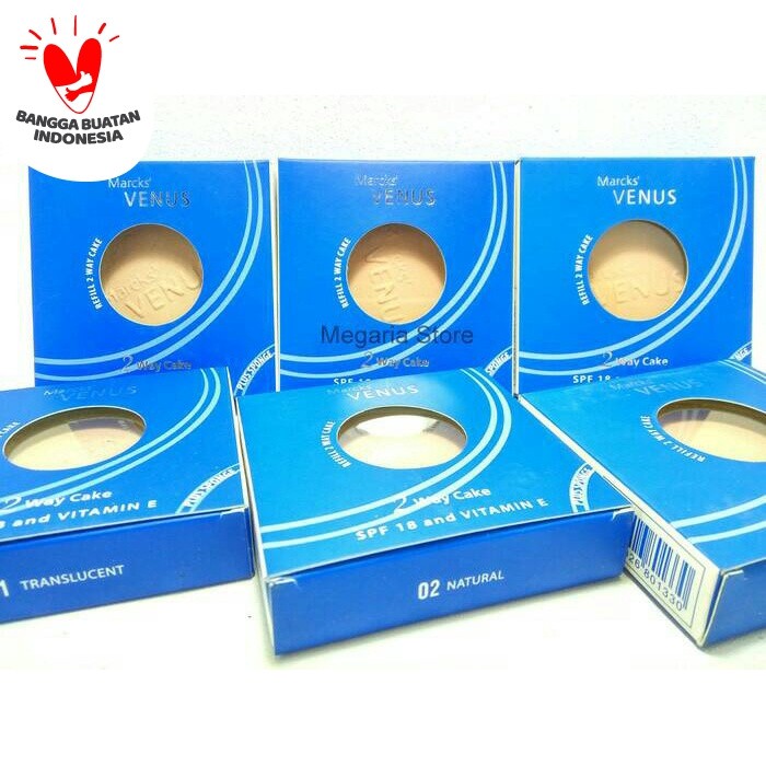 marcks venus refill two way cake