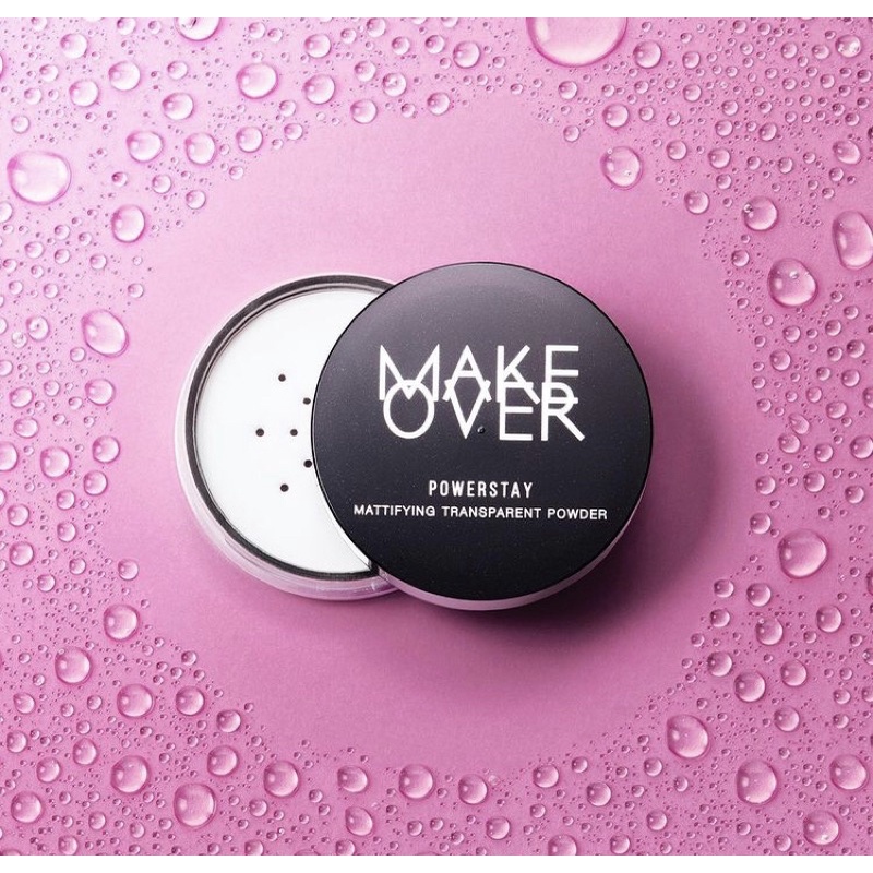 Make Over powerstay mattifying transparent powder