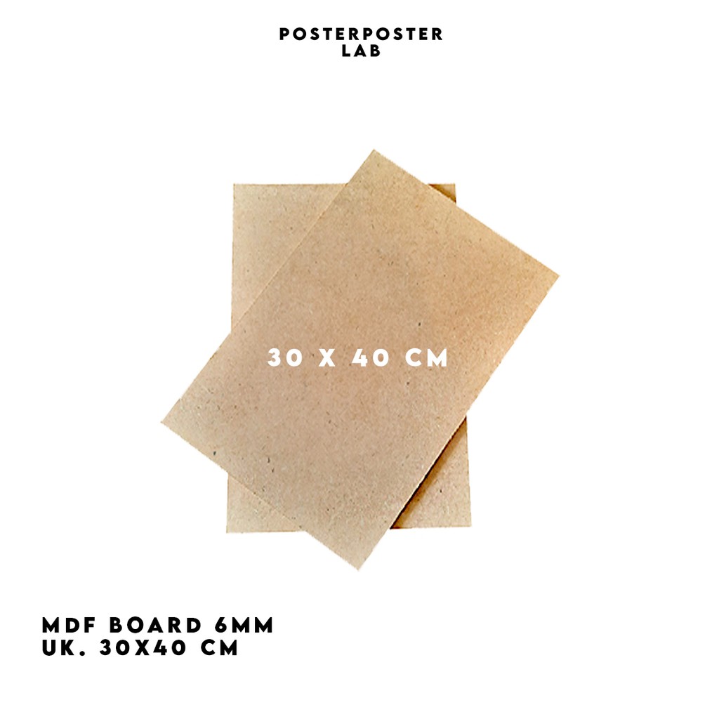 Custom MDF 6mm 30x40