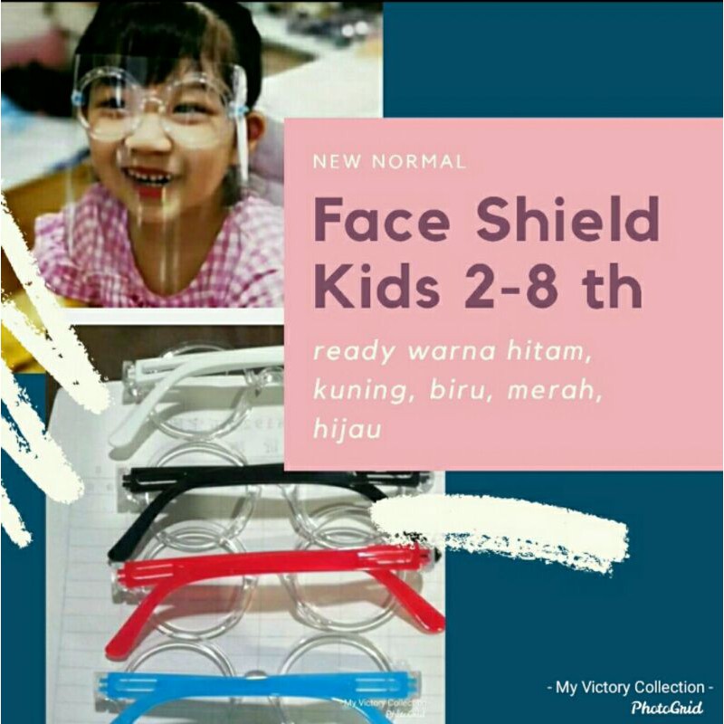 Face Shield Kids 2-8 th