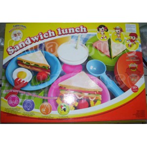 Mainan Doh Sandwich Lunch