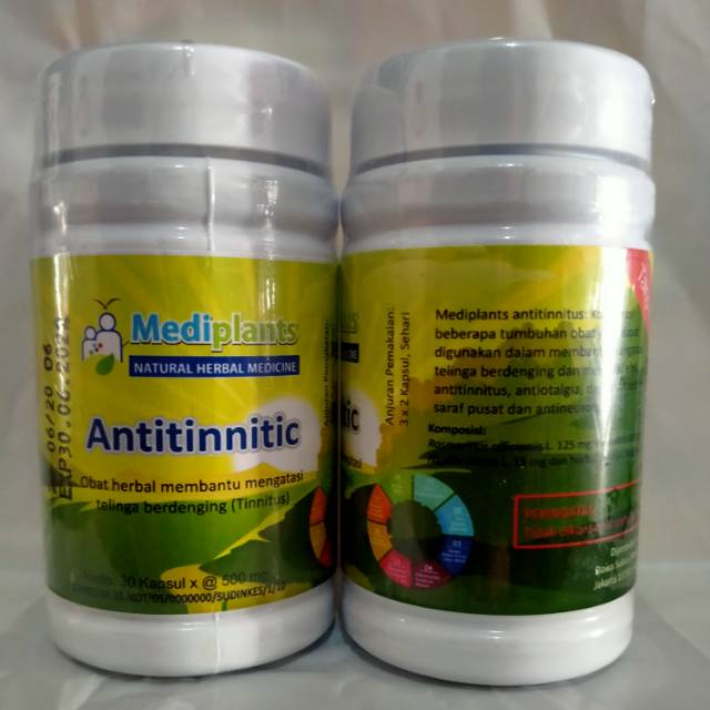Mediplant Antitinitic Mengatasi Telinga Berdenging dan Tuli