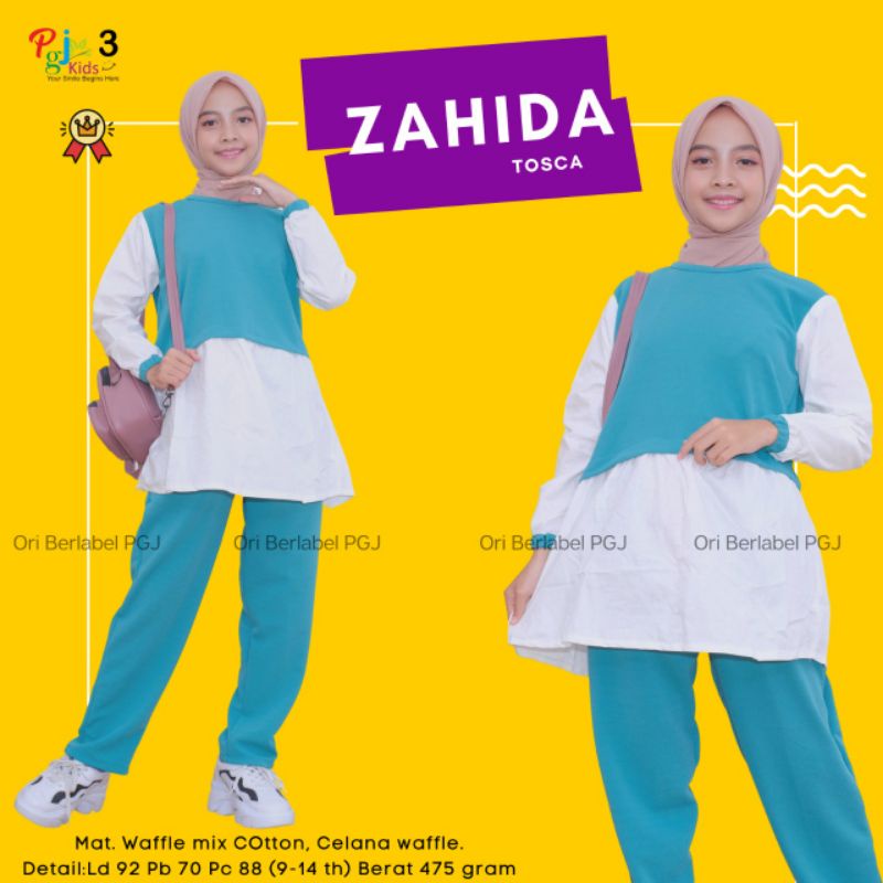 zahida set anak