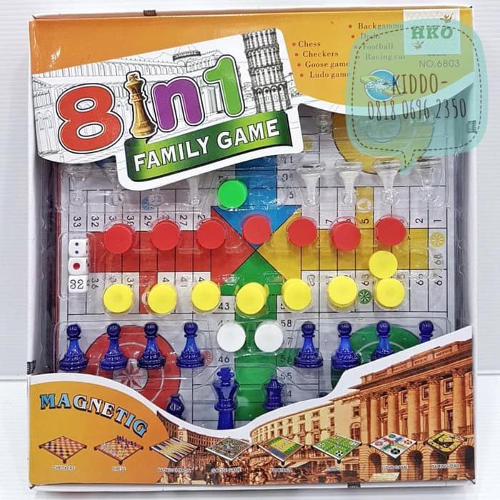Board game 8 in 1 - HS