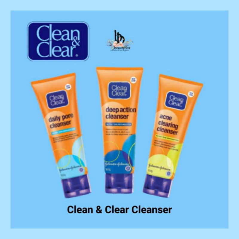 CLEAN&CLEAR Cleanser [50ml, 100ml]