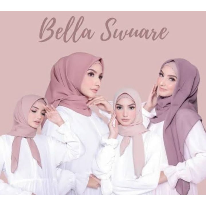 JILBAB SEGI EMPAT/BELLA SQUARE/BELLA