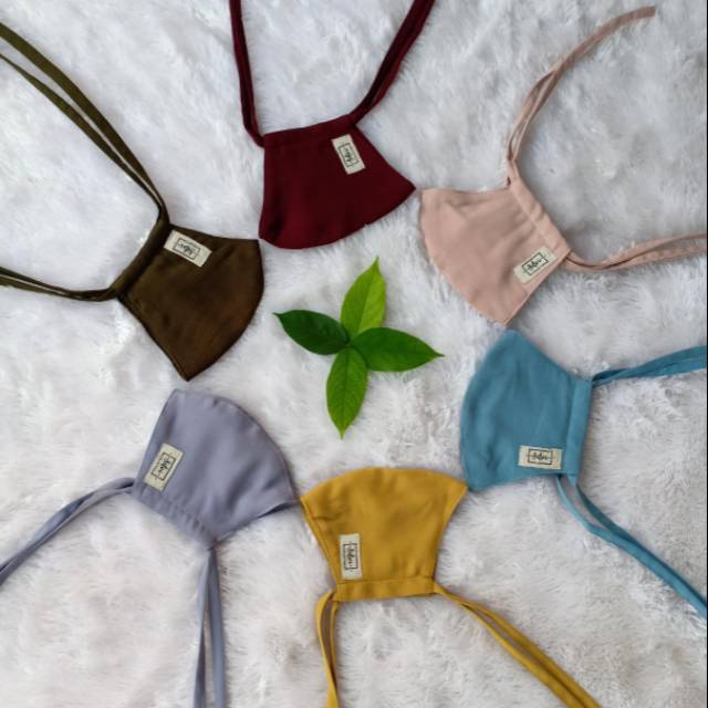 Masker kain 2 lapis