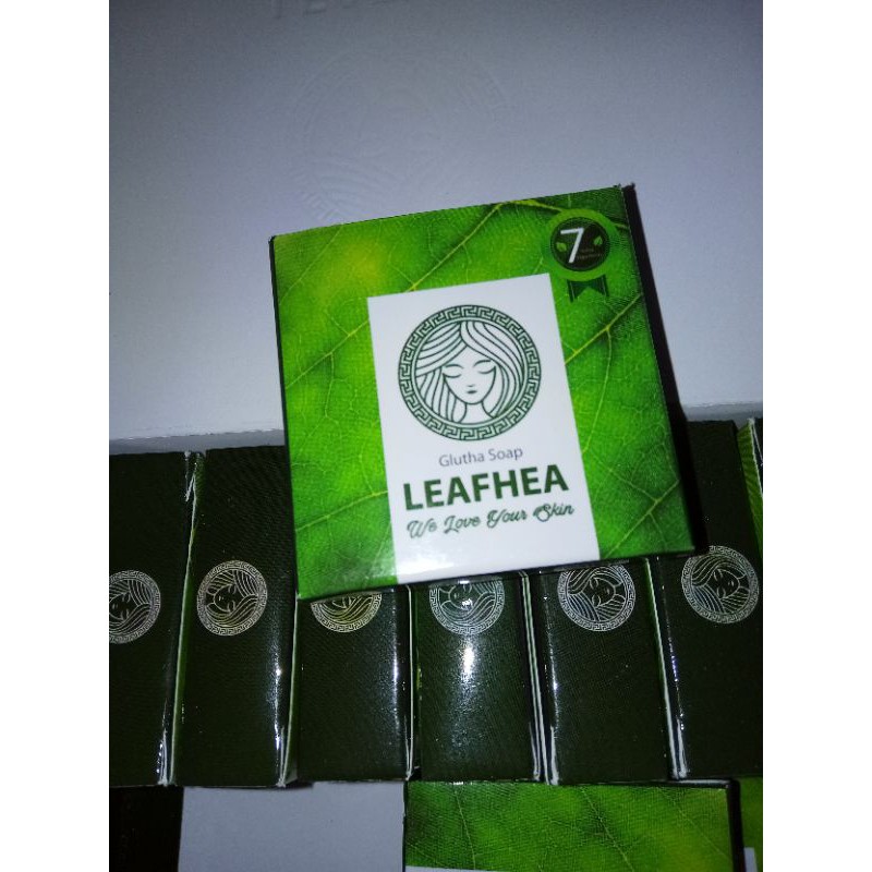 sabun leafhea glutha soap