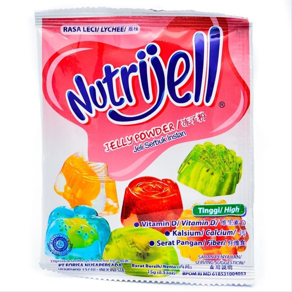 Nutrijel rasa Lychee 10gr