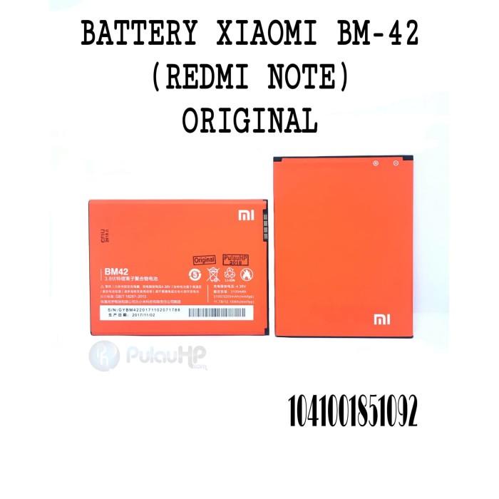 BATTERY XIAOMI REDMI NOTE / BM42 ORIGINAL