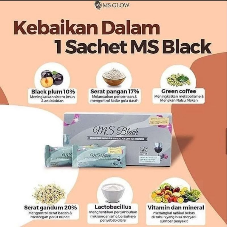 Msglow Pelangsing Msblack