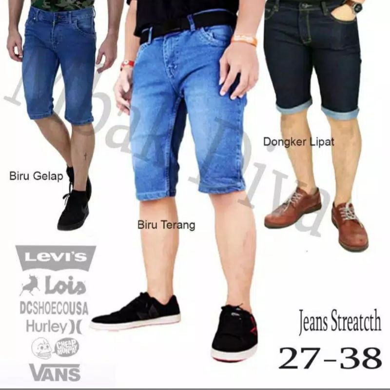jeans pendek cowok